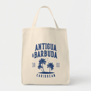 Antigua & Barbuda Karibische Palme Tragetasche