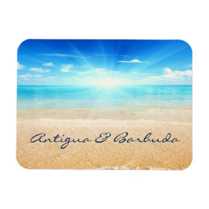 Antigua & Barbuda Sonnenaufgang Magnet