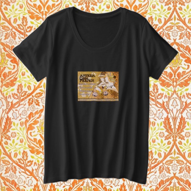 Antigua Casa Franch Art Nouveau Poster Große Größe T-Shirt (Von Creator hochgeladen)