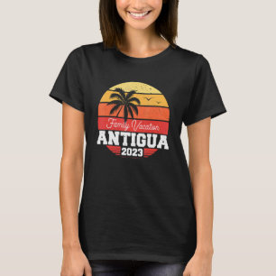 Antigua Familienurlaub 2023 Matching Holiday Summ T-Shirt