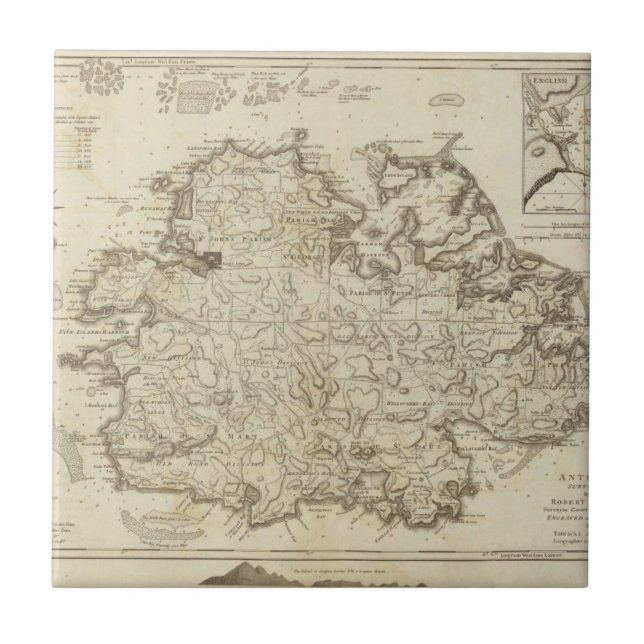 Antigua Fliese (Vorderseite)