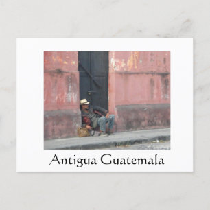 Antigua Guatemala Atmospeheric Image Postkarte