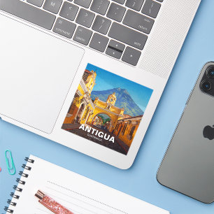 Antigua Guatemala Travel Aufkleber