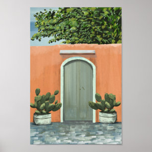 Antigua Guatemala Vintage Reiseplakat Poster