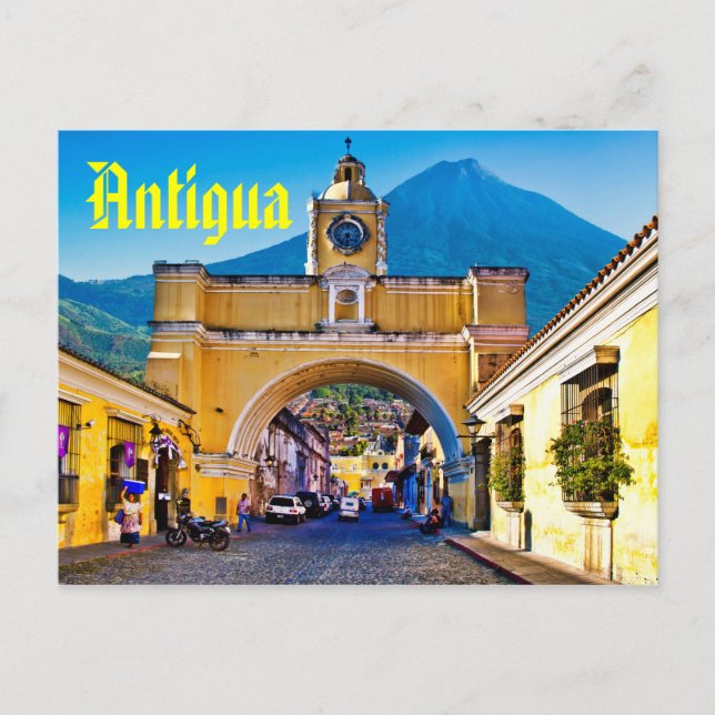 Antigua, Guatemala, Zentralamerika Postkarte (Vorderseite)