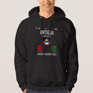 Antigua Is Calling Caribbean Vacation Antigua Isla Hoodie
