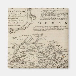 Antigua oder Antego Magnet