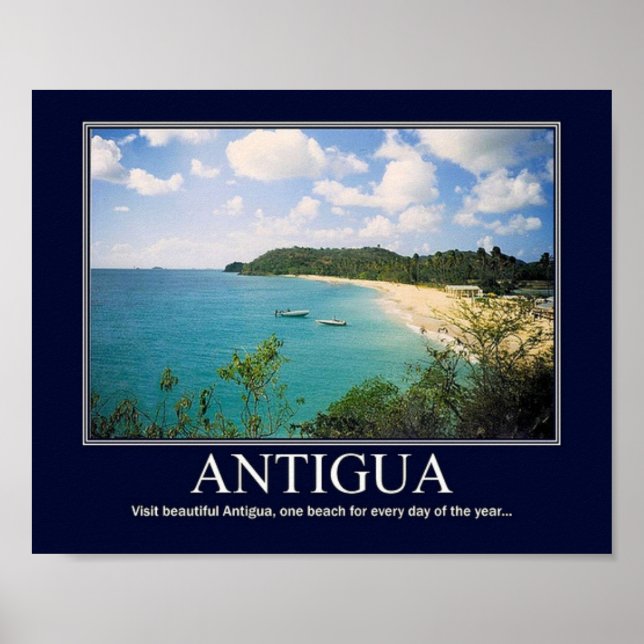 Antigua Poster (Vorne)