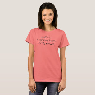 ANTIGUA Traumhaus Karibikinsel T-Shirt