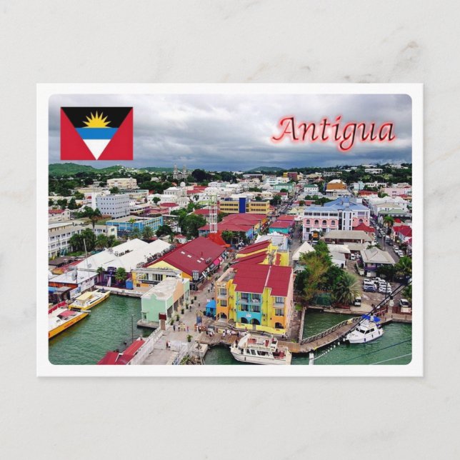 Antigua und Barbuda - Antigua - Postkarte (Vorderseite)
