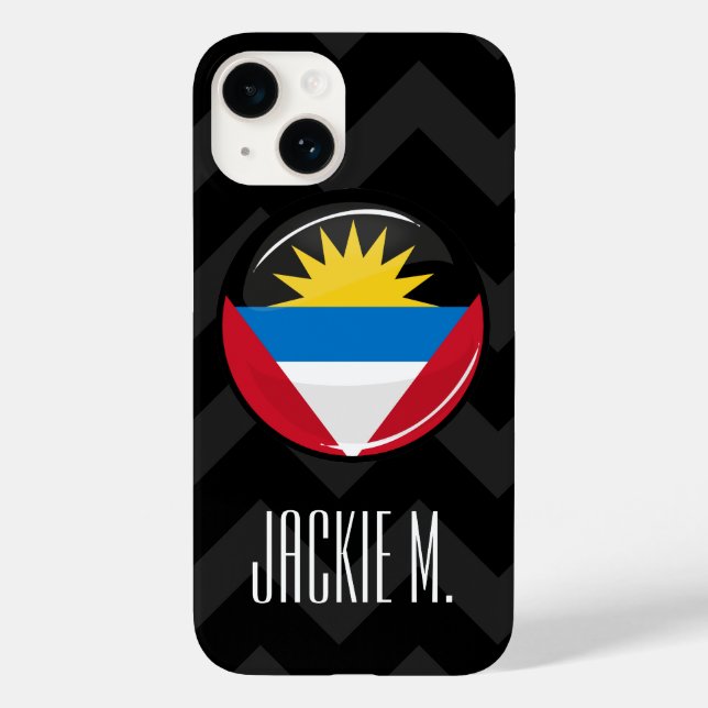 Antigua und Barbuda Case-Mate iPhone Hülle (Rückseite)