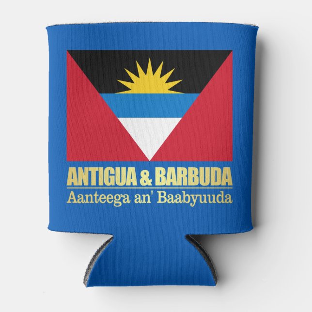 Antigua und Barbuda Dosenkühler (Vorderseite)