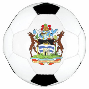 Antigua- und Barbuda-Emblem Fußball
