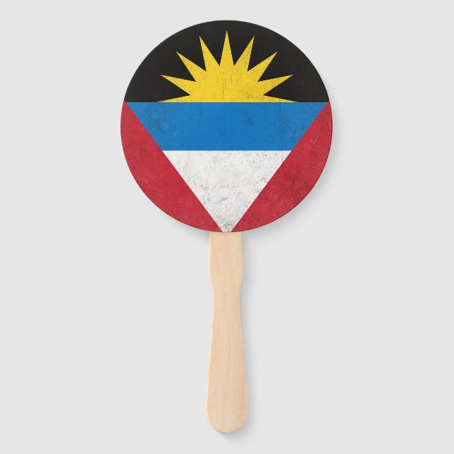 Antigua und Barbuda Fächer (Vorderseite)