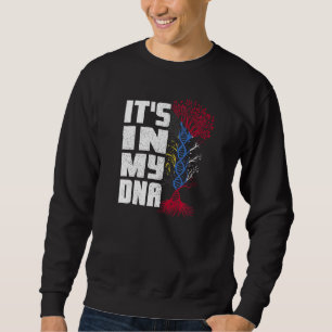 Antigua- und Barbuda-Fahne in meiner DNA-Patriotik Sweatshirt