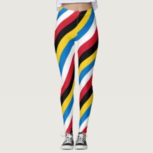Antigua und Barbuda - Farben für die Nationalflagg Leggings