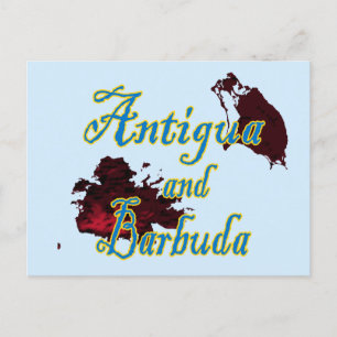 Antigua und Barbuda Feiertagspostkarte
