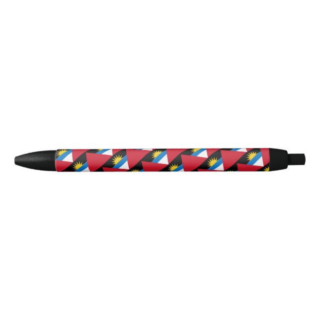 Antigua und Barbuda Flag Ballpoint Pen Kugelschreiber (Vorderseite)