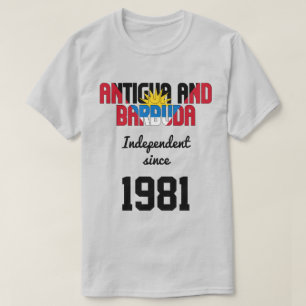 Antigua und Barbuda Flag Independence Celebration T-Shirt