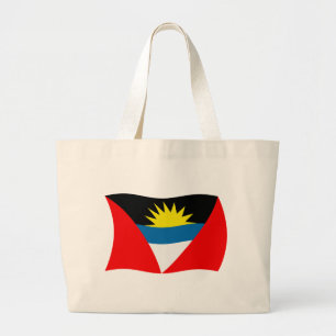 Antigua und Barbuda Flag Tote Bag Jumbo Stoffbeutel