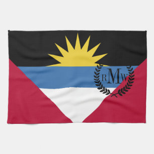Antigua und Barbuda-Flagge Küchentuch