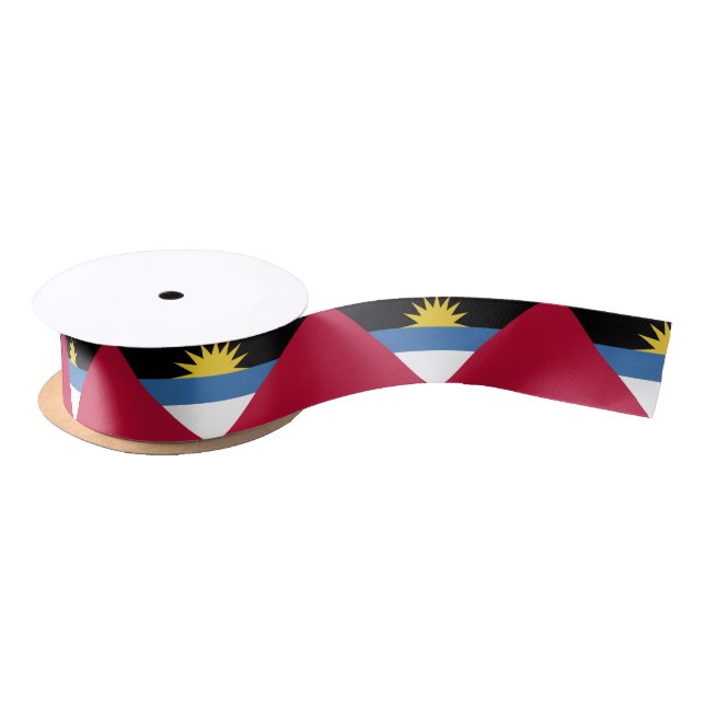 Antigua und Barbuda-Flagge Satinband (Spule)
