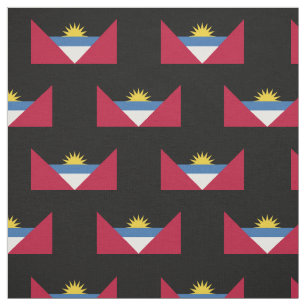 Antigua und Barbuda-Flagge Stoff