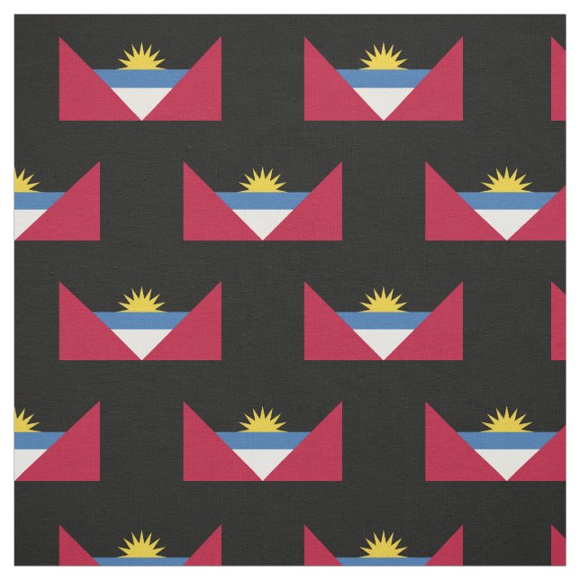 Antigua und Barbuda-Flagge Stoff (Muster)