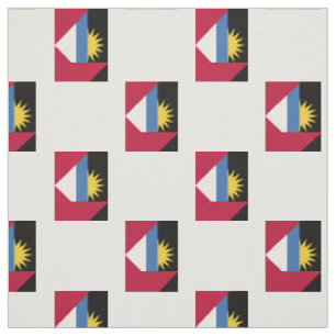 Antigua und Barbuda-Flagge Stoff