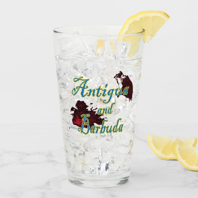 Antigua und Barbuda Glas (Rückseite Ice)