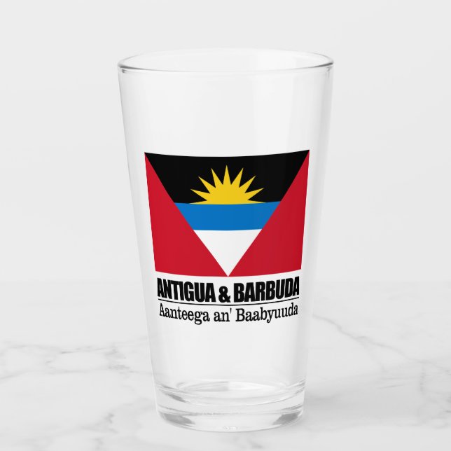 Antigua und Barbuda Glas (Vorderseite)