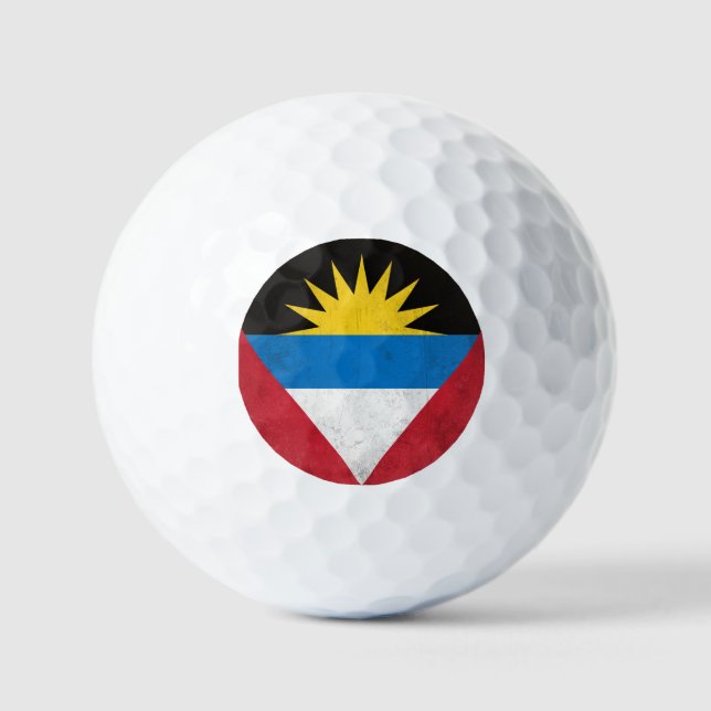 Antigua und Barbuda Golfball (Vorderseite)