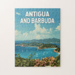 Antigua und Barbuda Illustration Art Retro Puzzle<br><div class="desc">Antigua und Barbuda Vektorgrafik Design. Antigua und Barbuda,  ein Paradies auf zwei Inseln in der Karibik,  ist bekannt für seine unberührten Strände mit weißem Sand,  kristallklarem Wasser und eine reiche Meeresgeschichte.</div>