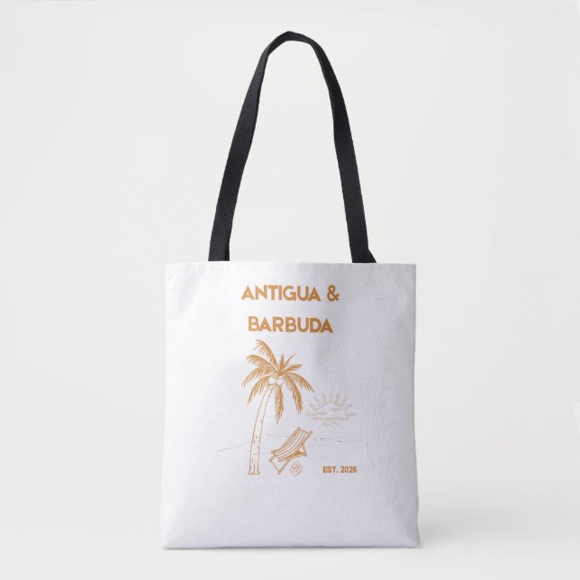 Antigua und Barbuda Luxus-Schultertasche (Vorderseite)
