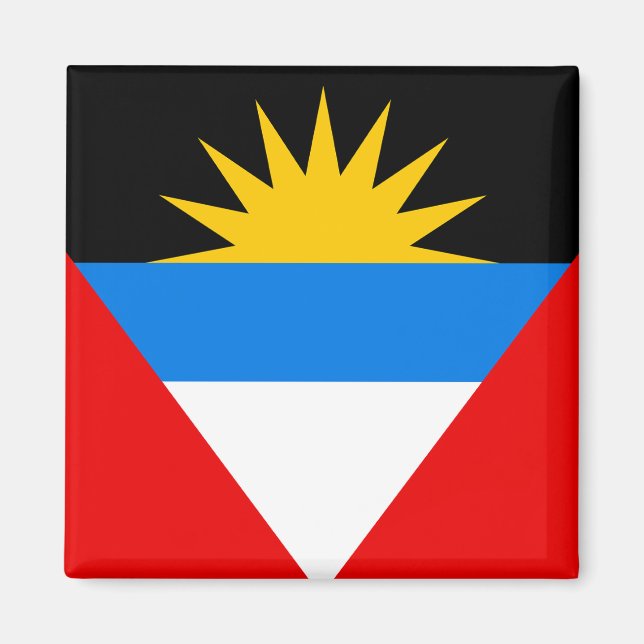 Antigua und Barbuda Magnet (Vorne)