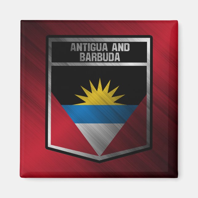 Antigua und Barbuda Magnet (Vorne)