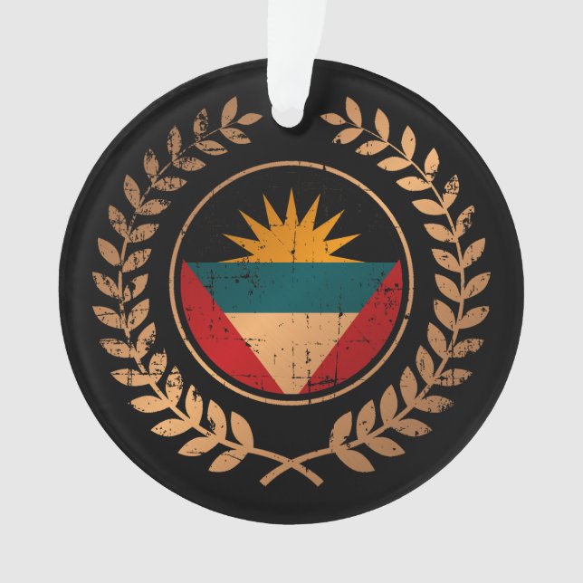 Antigua und Barbuda Ornament (Vorderseite)