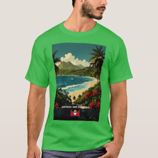 Antigua und Barbuda Reise 2 T-Shirt