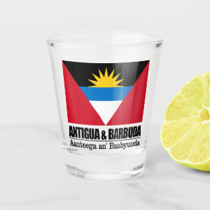 Antigua und Barbuda Schnapsglas