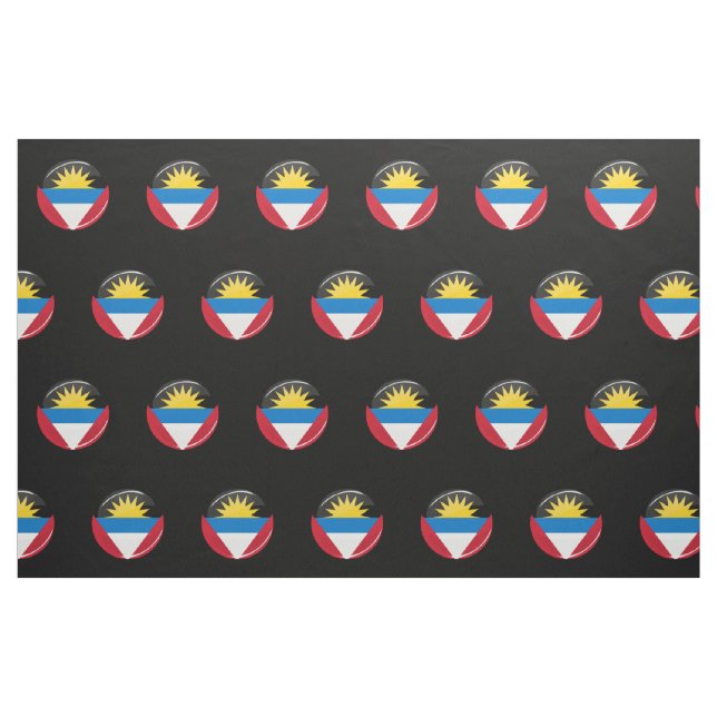 Antigua und Barbuda Stoff (Fat Quarter (45,7 x 55,9 cm))