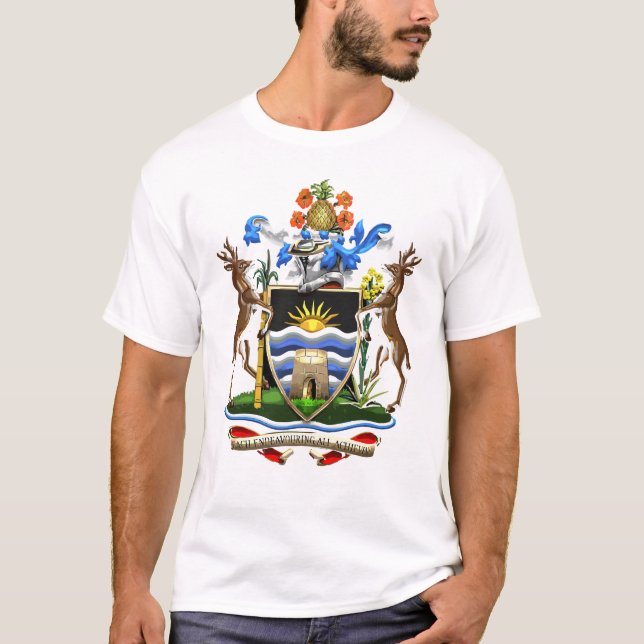 Antigua und Barbuda T-Shirt (Vorderseite)