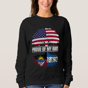 Antiguan Nicaragua Heritage Proud of Roots Antigua Sweatshirt
