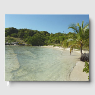 Antiguan Strand Schöne tropische Landschaft Gästebuch