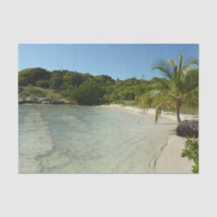 Antiguan Strand Schöne tropische Landschaft Seidenpapier