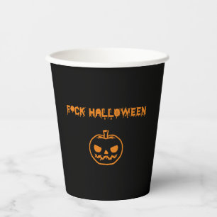 AntiHalloween-Kürbis-Jack-o'-Laterne Pappbecher