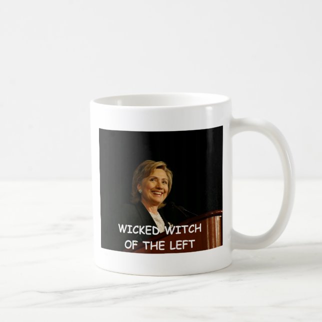 Antihillary Clinton Tasse (Rechts)
