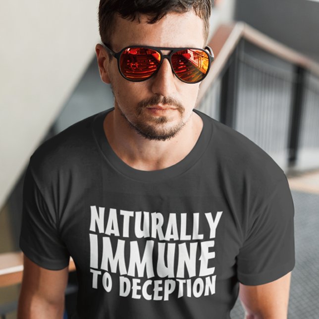 ANTIIMPFSTOFF "IMMUNE TO DECEPTION" T - SHIRT (Von Creator hochgeladen)
