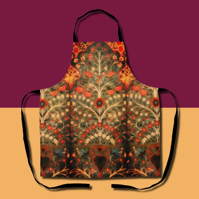 Antiindische Textilgestaltung Schürze (Von Creator hochgeladen)