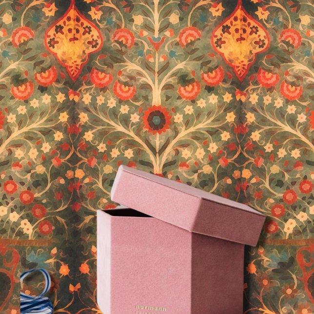 Antiindische Textilgestaltung Seidenpapier (Von Creator hochgeladen)