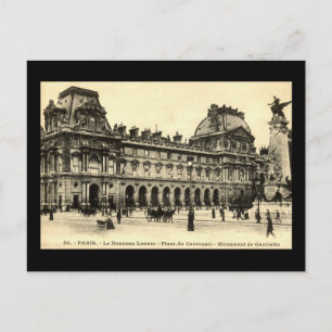 Antik 1905 Louvre, Paris, Frankreich Postkarte